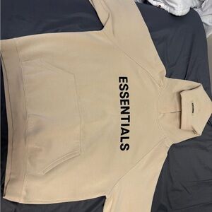 Essentials Light Tan Hoodie
